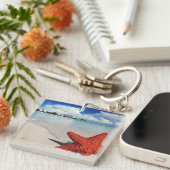 スターフィッシュ、ナッソー、バハマ キーホルダー (正面右)