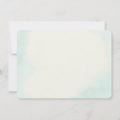 スターフィッシュ&リボンフラットカードサンキュー サンキューカード (裏面)