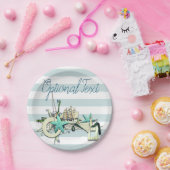 スターフィッシュ、魚釣りネット&トールシップ航海の ペーパープレート (パーティー)