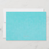 スターフィッシュnオーナメント沿岸クリスマスパーティー招待状 招待状 (裏面)