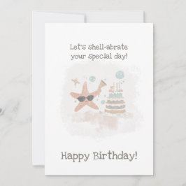 スターフィッパーソナライズされたク誕生日カード シーズンカード