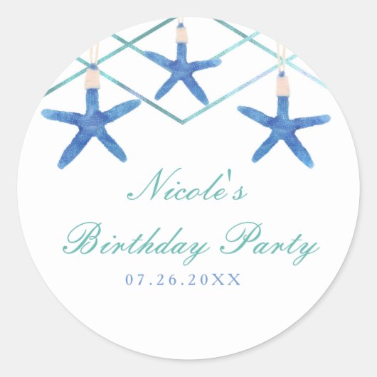 スターフィッモダング&ライエレガントンビーチカスタムの好意 ラウンドシール (正面)