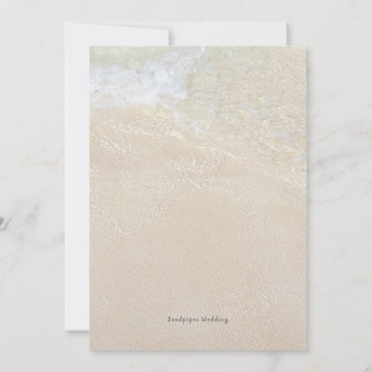 スターフィッ婚約したクのカップル招へいパーティの招待状 招待状 (裏面)