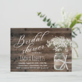 スターフィッ素朴クフローラジャービーチブライダルシャワー 招待状 (スタンド正面)