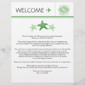 スターフィッ結婚クのメキシコ向けウェルカムレター (正面)