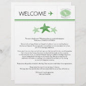 スターフィッ結婚クのメキシコ向けウェルカムレター (正面/裏面)