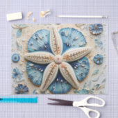 スターフィッ航海のク沿岸ビーチデクページ 薄葉紙 (クラフト)