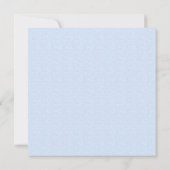 スターフィッ航海のク男の赤ちゃんベビーシャワー 招待状 (裏面)