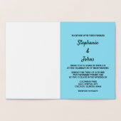 スターフィッ航海のグブルーホワイトビーチ2023結婚s 箔カード (内部)