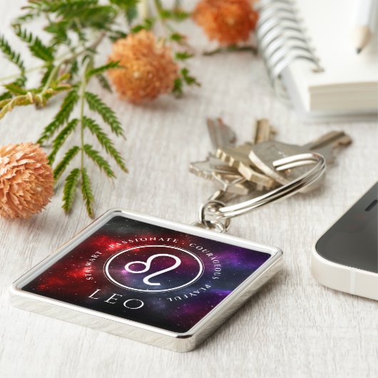 スターフィールドレオリオンウェスタン〔占星術の〕十二宮図 キーホルダー (側面)