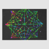 スターフィールド万華鏡のように千変万化するパターンデザイン 薄葉紙 (正面)