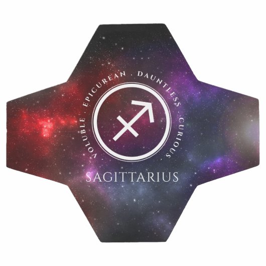 スターフィールド射手座アーチャーウェスタン〔占星術の〕十二宮図 サッカーボール (フラット)