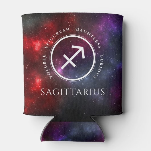 スターフィールド射手座アーチャーウェスタン〔占星術の〕十二宮図 缶クーラー (裏面)