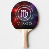 スターフィールド《星座》乙女座メイドウェスタン〔占星術の〕十二宮図 卓球ラケット (正面)