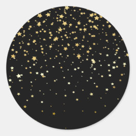 スターフォールステッカー ラウンドシール