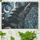 スターフォール キッチンタオル (折り畳み)