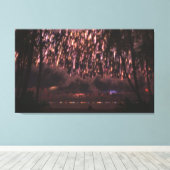 スターフォール キャンバスプリント (インサイチュ (ウッドフロア))