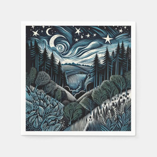 スターフォール スタンダードカクテルナプキン (正面)