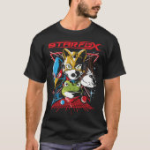 スターフォ レトロビデオゲーム レトロ Tシャツ (正面)