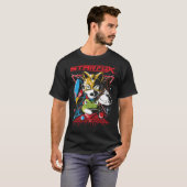 スターフォ レトロビデオゲーム レトロ Tシャツ (正面フル)