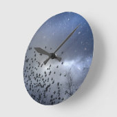 スターフライト ラウンド壁時計 (傾斜)