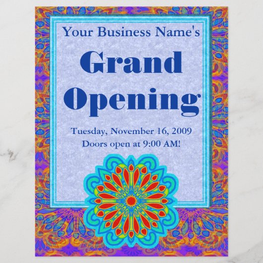 スターフラワーカスタムチラシ チラシ (正面)