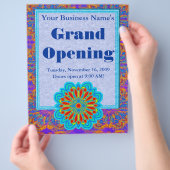 スターフラワーカスタムフライヤー チラシ (手)