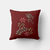 スターフラワーデザインオン装飾用クッション クッション (裏面)