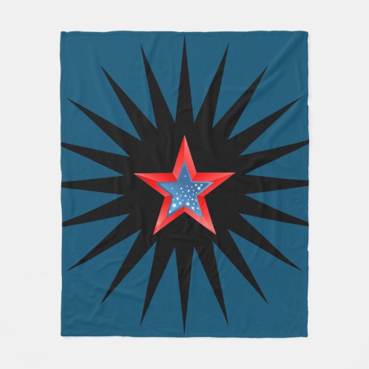スターフリースブランケット。 フリースブランケット (正面)