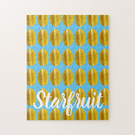 スターフルーツカラムボラパターンフルーツビーガン ジグソーパズル (縦)