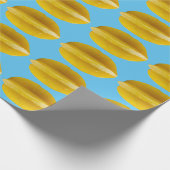 スターフルーツカラムボラパターンフルーツビーガン ラッピングペーパー (角)