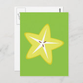 スターフルーツ ポストカード (正面/裏面)