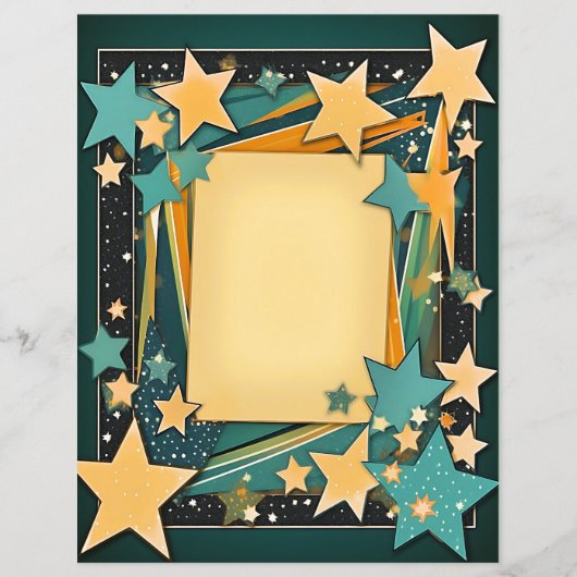 スターフレーム固定工芸紙 (正面)