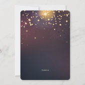 スターブライトニューイヤーパーティの招待状 招待状 (裏面)