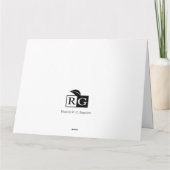 スターブリッジ村のクリスマスカード:冬の馬 カード (裏面)