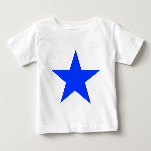 スターブルーザミュージアムザズルギフト ベビーTシャツ (正面)