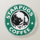 スタープグコーヒー ラウンドクッション (裏面)