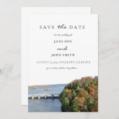 スターベッドロックイリノイ州パーク セーブザデート (正面/裏面)