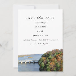 スターベッドロックイリノイ州パーク セーブザデート