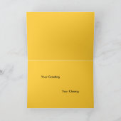 スターベビーグリーティングカード2 カード (内部)