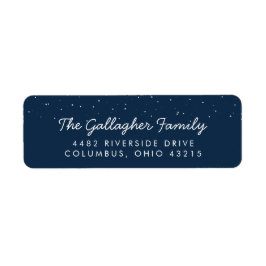 スターベビーシャワー差出人住所ラベル ラベル