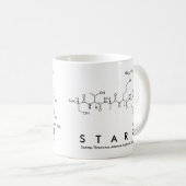スターペプチド名mug コーヒーマグカップ (正面右)