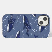スターホホジラ(ダーク) iPhoneケース (裏面横)