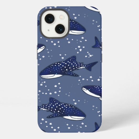 スターホホジラ(ダーク) iPhoneケース (裏面)