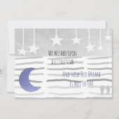 スターボーイの赤ん坊のシャワーを浴びたかった 招待状 (正面)