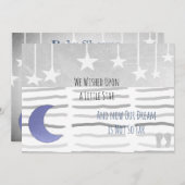 スターボーイの赤ん坊のシャワーを浴びたかった 招待状 (正面/裏面)