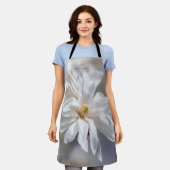 スターマグノリア開花エプロン エプロン (着用した状態)