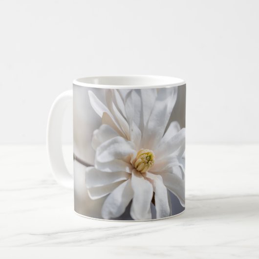 スターマグノリア開花コーヒーマグ コーヒーマグカップ (正面左)
