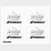 スターマダギア 長方形シール (シート)