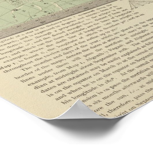 スターマップ ポスター (角)